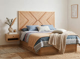 Cabecero Chevron - Woodabu