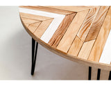 Mesa de comedor circular Sandy Star - Woodabu