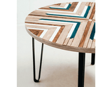 Mesa de comedor circular Oasis - Woodabu