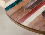 Mesa de comedor circular Camelia Milling - Woodabu