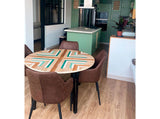 Ecotrail Circular Extending Table - Woodabu