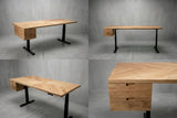 Escritorio Elevable Pampa Stand (con cajonera) - Woodabu