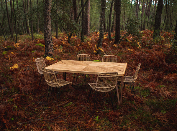 Mesas de comedor de madera