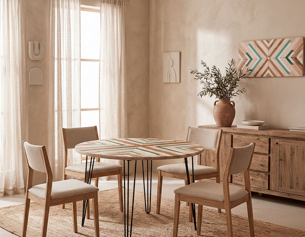 Ecotrail Circular Extending Table