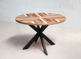 Mesa de comedor circular Sandy Star - Woodabu